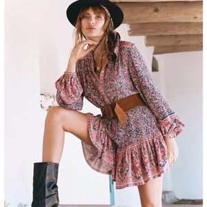 Spell Jasmine Long Sleeve Mini